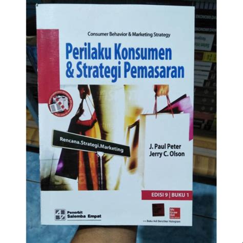 Jual Perilaku Konsumen Dan Strategi Pemasaran Edisi Buku Shopee