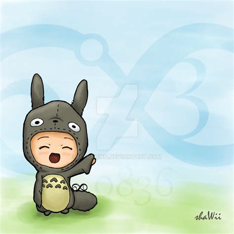 Totoro chibi costume by Kyrahiko on DeviantArt