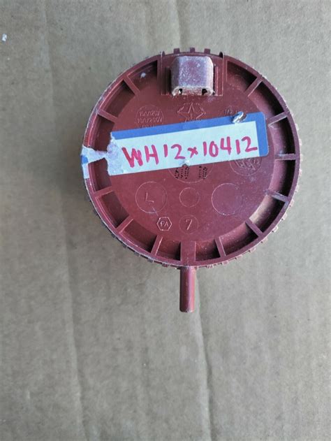 Ge Washer Water Level Pressure Switch Wh12x10412 Used Oem Ebay