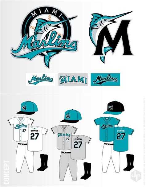 Lots of talk about a probable new Marlins logo and uniforms. I designed ...