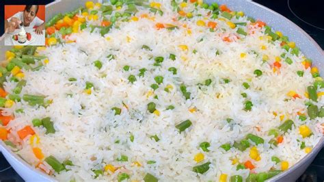 Arroz Con Vegetales Receta Fácil Y Rápida Para AcompaÑar Tus Platillos Favoritos O Comidas