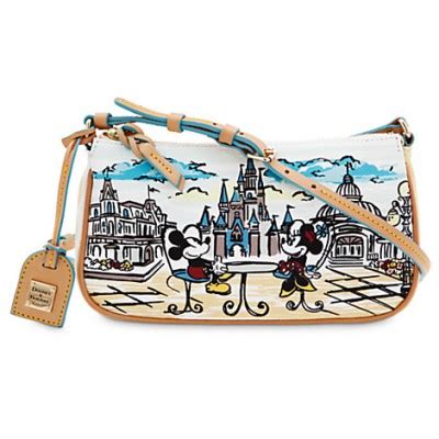 Dooney And Bourke Walt Disney World Crossbody Handbag Mickey Fix