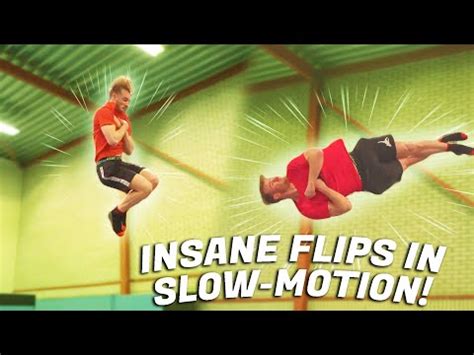 STUDY INSANE FLIPS IN SUPER SLOW MOTION YouTube