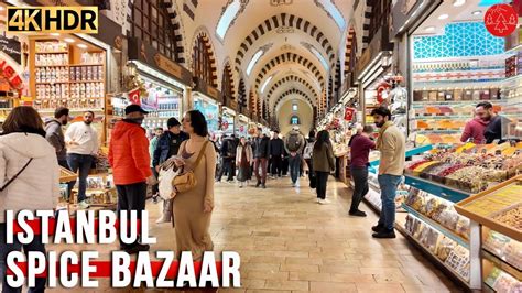 Ramadan Bazaar Istanbul Turkey Spice Bazaar Eminonu K Walking