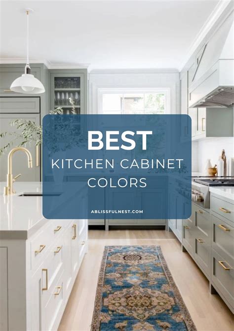 Best Kitchen Cabinet Colors | A Blissful Nest