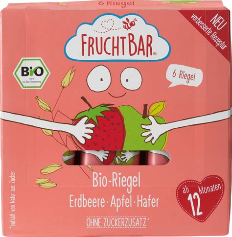 Fruchtbar Fruchtriegel Mit Getreide Erdbeere Apfel Hafer Ab