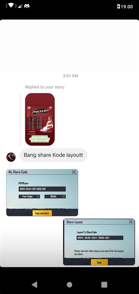 Cara Copy Layout Pubg Mobile Pemain Pro Player Kusnendar