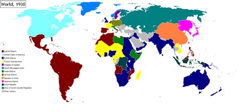 Image - World Map 1930(EoF).png | Alternative History | FANDOM powered ...