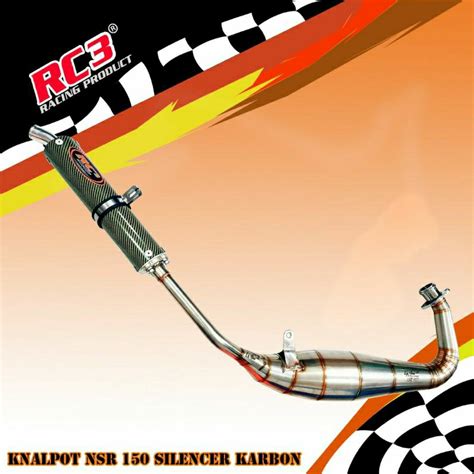 Jual Knalpot Rc Nsr R Rr Sp Stenlis Selenser Karbon Tz Premium