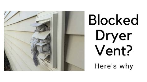 What Happens When Dryer Vent Is Blocked 4 Causes And How To Fix How To Fix It