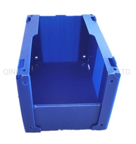 Stacking Coroplast Corflute Correx Picking Bins For Warehouse Storage