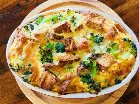 Broccoli Cheese Strata Recipe Live Love Laugh Food Strata Recipes Cheese Strata