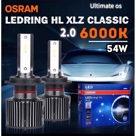 Osram Ledriving Hl Xlz Classic Version Original Malaysia H H H