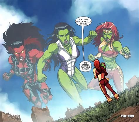 Fall Of The Hulks The Savage She Hulks In 2023 Hulk Art Mundo