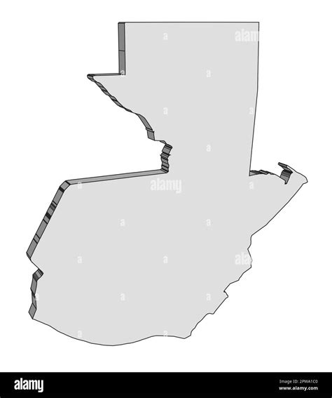 Mapa de relieve de guatemala fotografías e imágenes de alta resolución