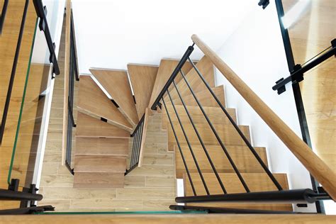 Escalier Limon Central Atelier Quersin