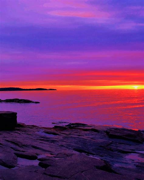 Purple Lake Superior Photograph By Jan Swart Pixels