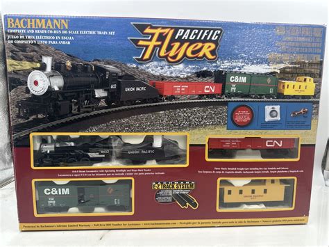 Bachmann Ho Pacific Flyer Train Set Nib Bachman H O New