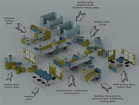 office furniture system behance