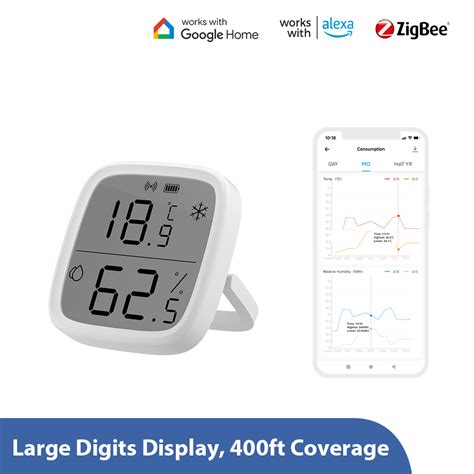 Sonoff Snzb P Zigbee Temperature And Humidity Sensor Sonoff India