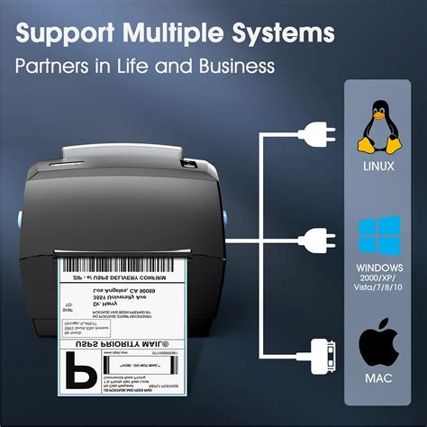 Idprt Thermal Label Printer Label Maker For Small Business And Shipping