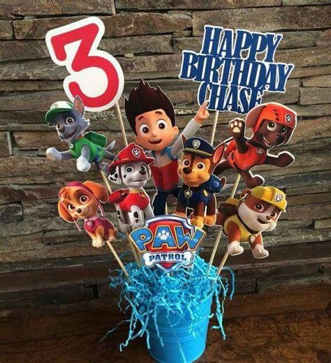 Paw Patrol Birth Day Paw Patrol Party Decorations Paw Patrol Party