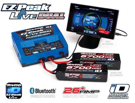 Traxxas Trx G Lader Ez Peak Live Duo Oplader W Nimh Lipo Met