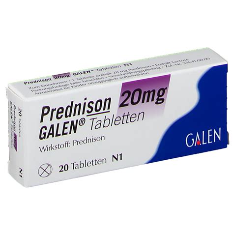 Prednison 20 Mg GALEN 20 St Mit Dem E Rezept Kaufen Shop Apotheke