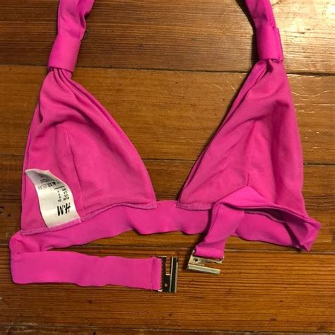 H M Swim Neon Pink Bikini Top Hm Poshmark