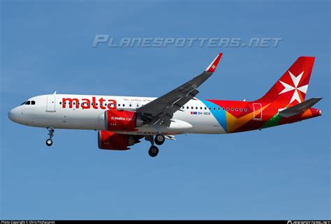 H Neb Air Malta Airbus A N Photo By Chris Pitchacaren Id