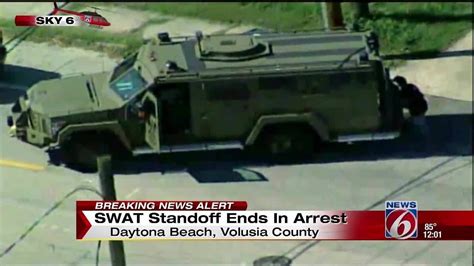 Swat Standoff Ends In Arrest Youtube