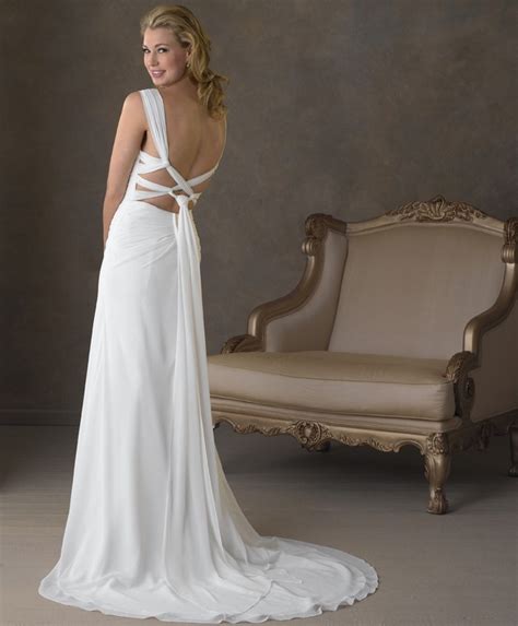 Sweetheart Neckline Front With Low Back Crisscross Back Bonny Bridal