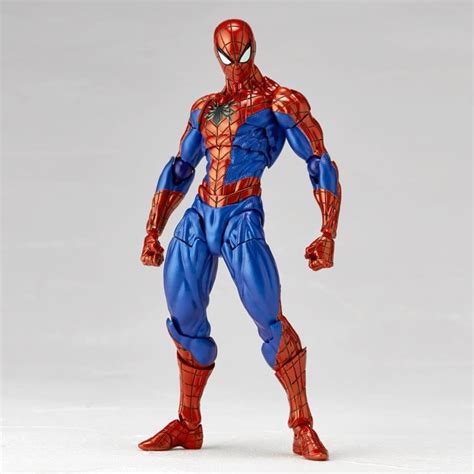 Marvel Amazing Yamaguchi Revoltech Nr Spider Man Ver Action