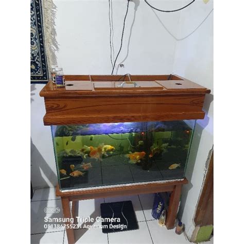 Jual Tutup Aquarium X Kayu Costum Shopee Indonesia