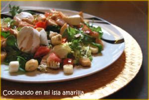 Ensalada Templada De Pollo Y Bacon Receta Canal Cocina