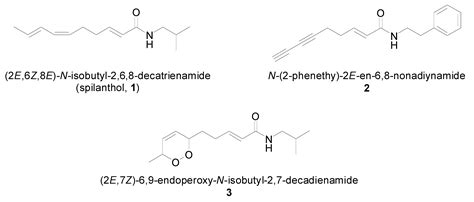 Molecules Free Full Text A New Alkamide With An Endoperoxide