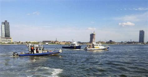 Small Seaplane Makes Hard Landing In Nys East River