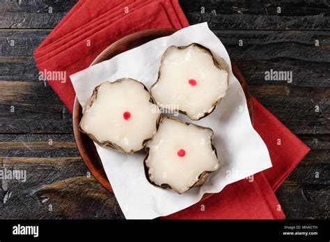 Nian Gao Or Chinese New Years Cake Or Year Cake Nian Gao Is A Food