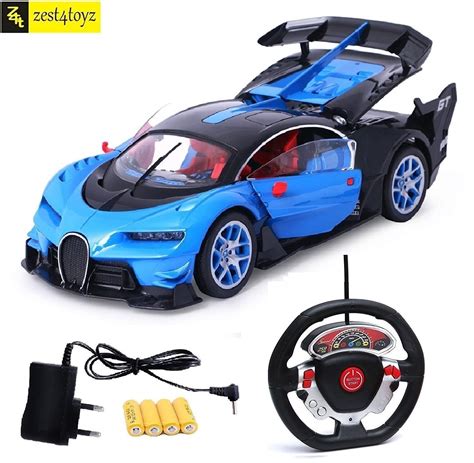 Zest Toyz Steering Remote Control Car With Openable Doors And