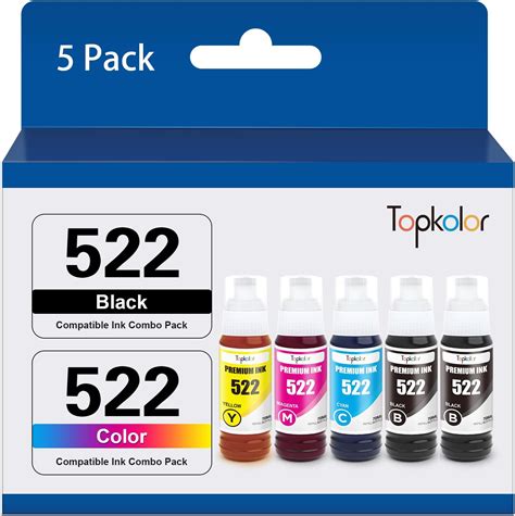 Amazon JETW 522 High Capacity Refill Ink 2 Bottle Black