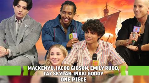 One Piece Cast Interview I Aki Godoy Mackenyu Emily Rudd Jacob