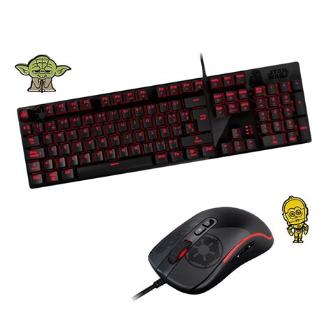 Teclado Mecanico Gamer Mouse Primus Star Wars Darth Vader ZONA GAMER