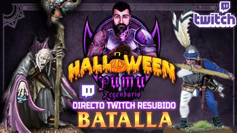 BATALLA EN TWITCH 5 CONDES VAMPIRO Vs IMPERIO 1000p WARHAMMER