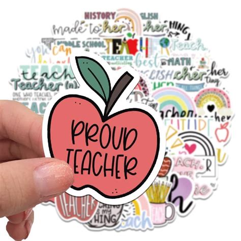 Idream Teachers Day Stickers Decals Diy Stickers For Suitcase Laptop