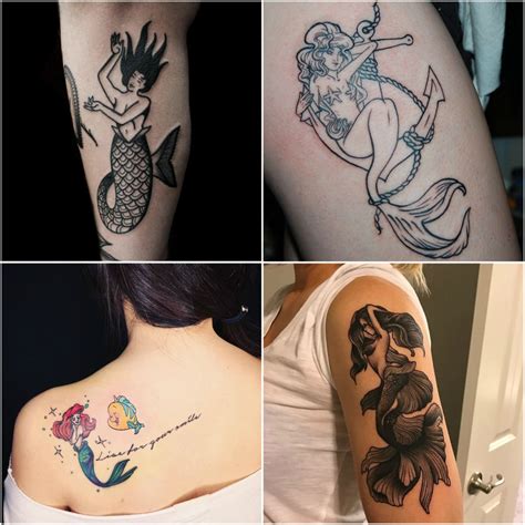 Beautiful Mermaid Tattoos