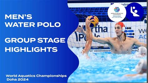 Mens Water Polo Group Stage Highlights World Aquatics