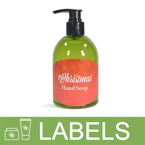 Christmas Hand Soap Label - Crafter's Choice