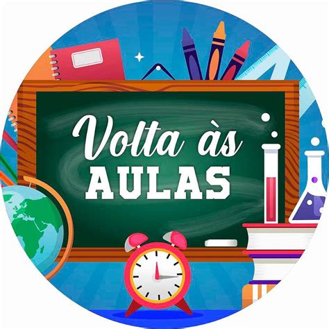 Cartaz Volta às Aulas Para Imprimir BRAINCP