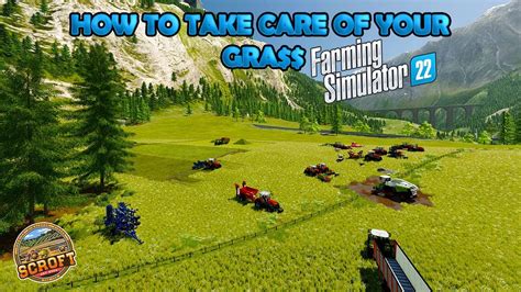 How To Take Care Of Your Grass Farming Simulator 22 Youtube