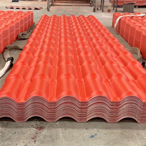 Synthetic Resin Roofing Sheet ASA Spanish Roofing Tile PVC Plastic Roof